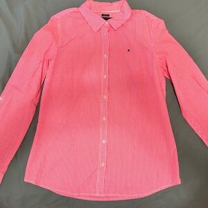 White and pink shirt (size M)